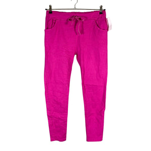 Unisex New Collection - Tricot pants, size 38 - Pink (1)