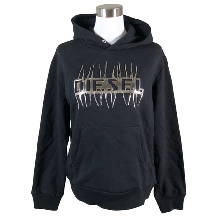 Unisex Diesel - Hoodie, size 38 - Black ()
