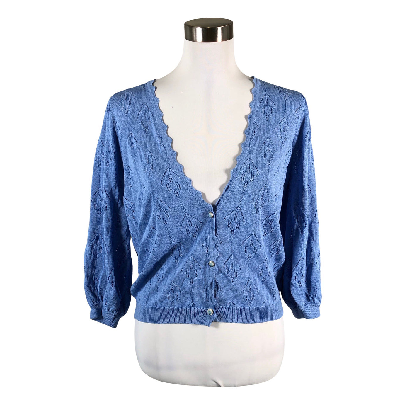 Unisex Nümph - Cardigan, size 40 - Light blue (1)