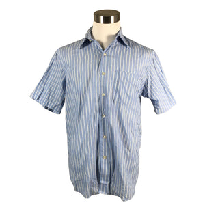 Unisex Van Heusen - Collared shirt, size M - Light blue (1)