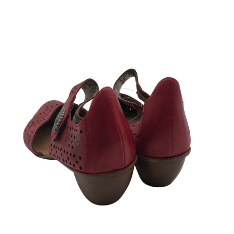 Unisex Rieker - High heels, size 39 - Red (2)
