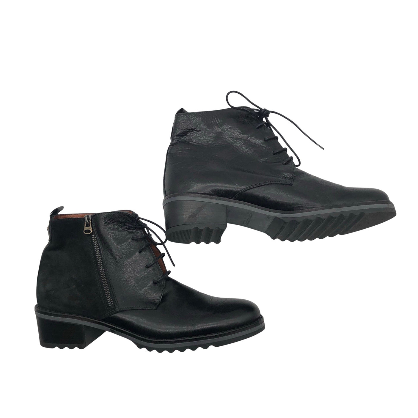 Unisex Part two - Ankle boots, size 42 - Black (1)