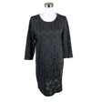 Unisex Your Face - Knit dress, size 40 - Gray ()