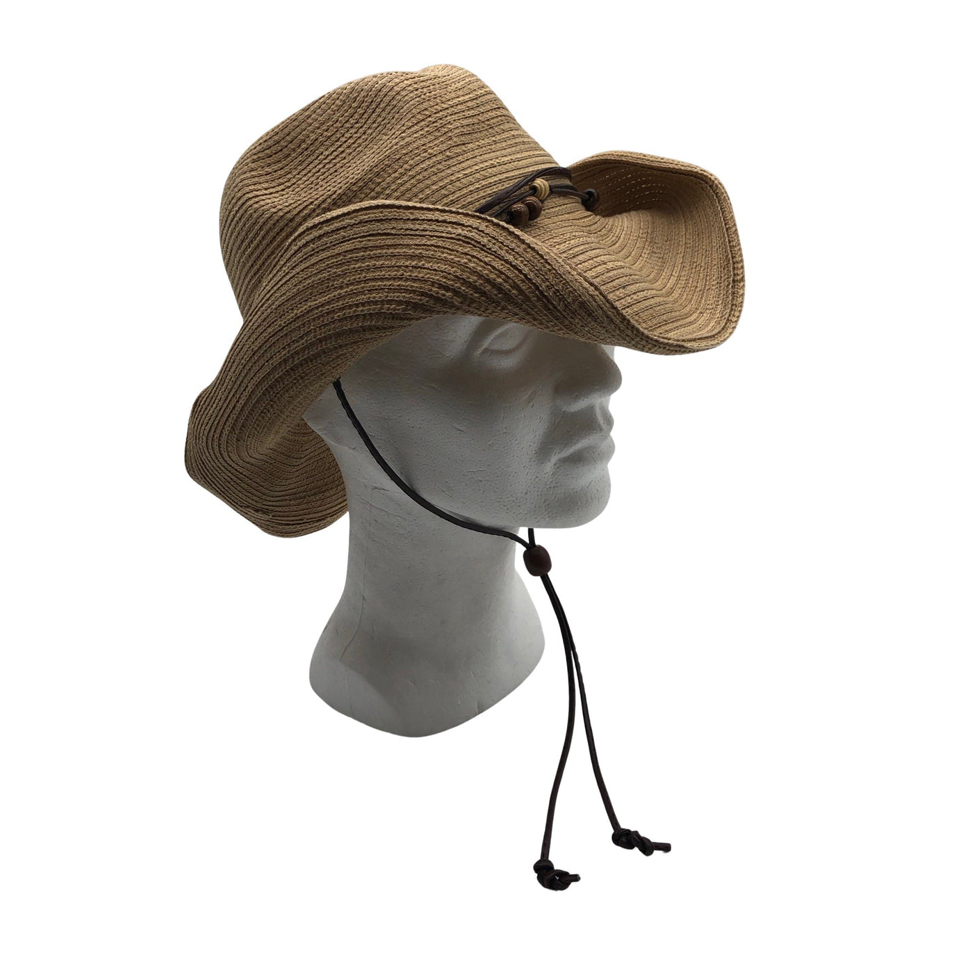 Unisex Sunday - Summer hat, size 52 - 54 cm - Brown (1)