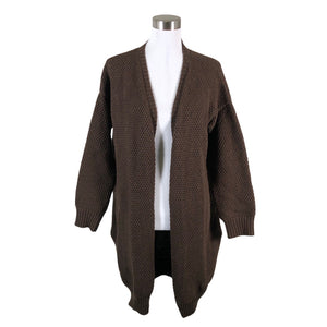 Unisex Aarrelabel - Cardigan, size 36 - Brown (1)