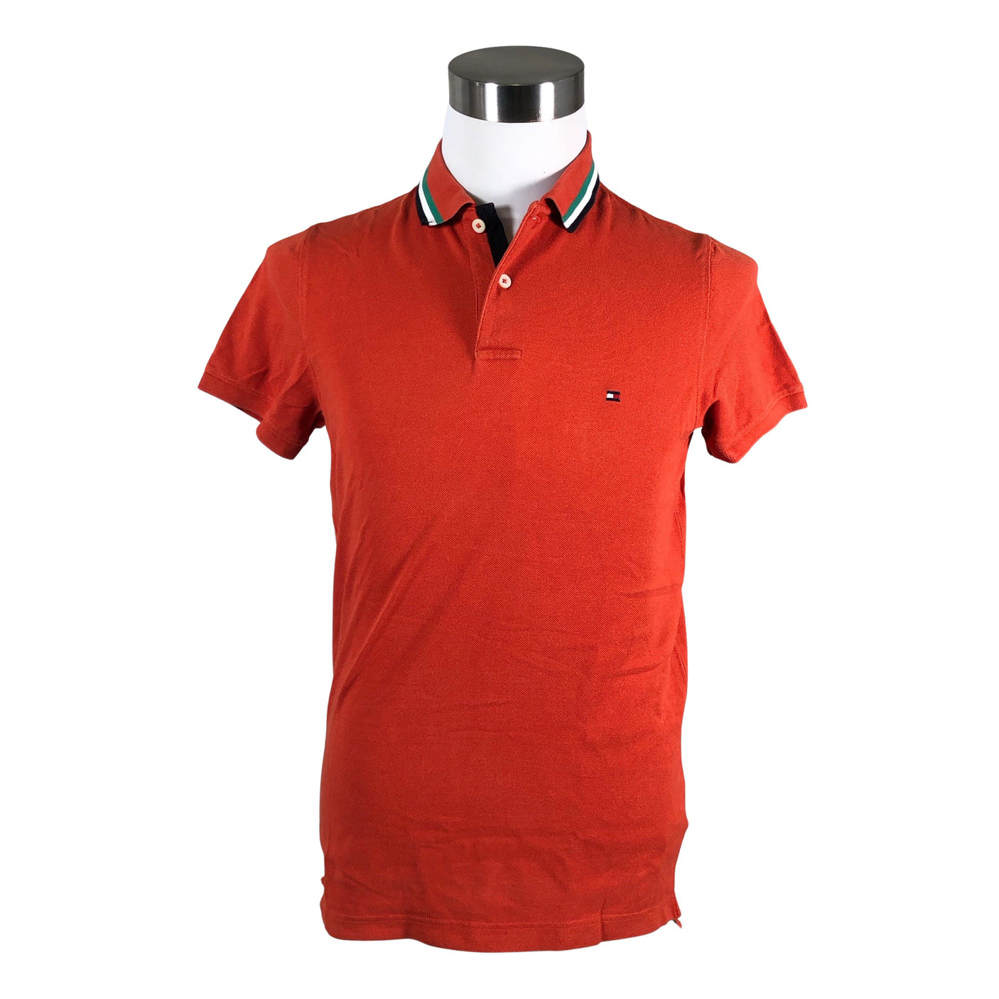 Unisex Tommy Hilfiger - Polo shirt, size M - Orange (1)