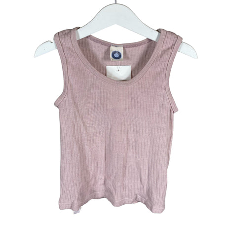 Unisex Cosilana - Tricot tank top, size 110 - 116 - Light pink ()