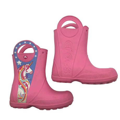 Unisex Crocs - Wellingtons, size 34 - Light pink ()