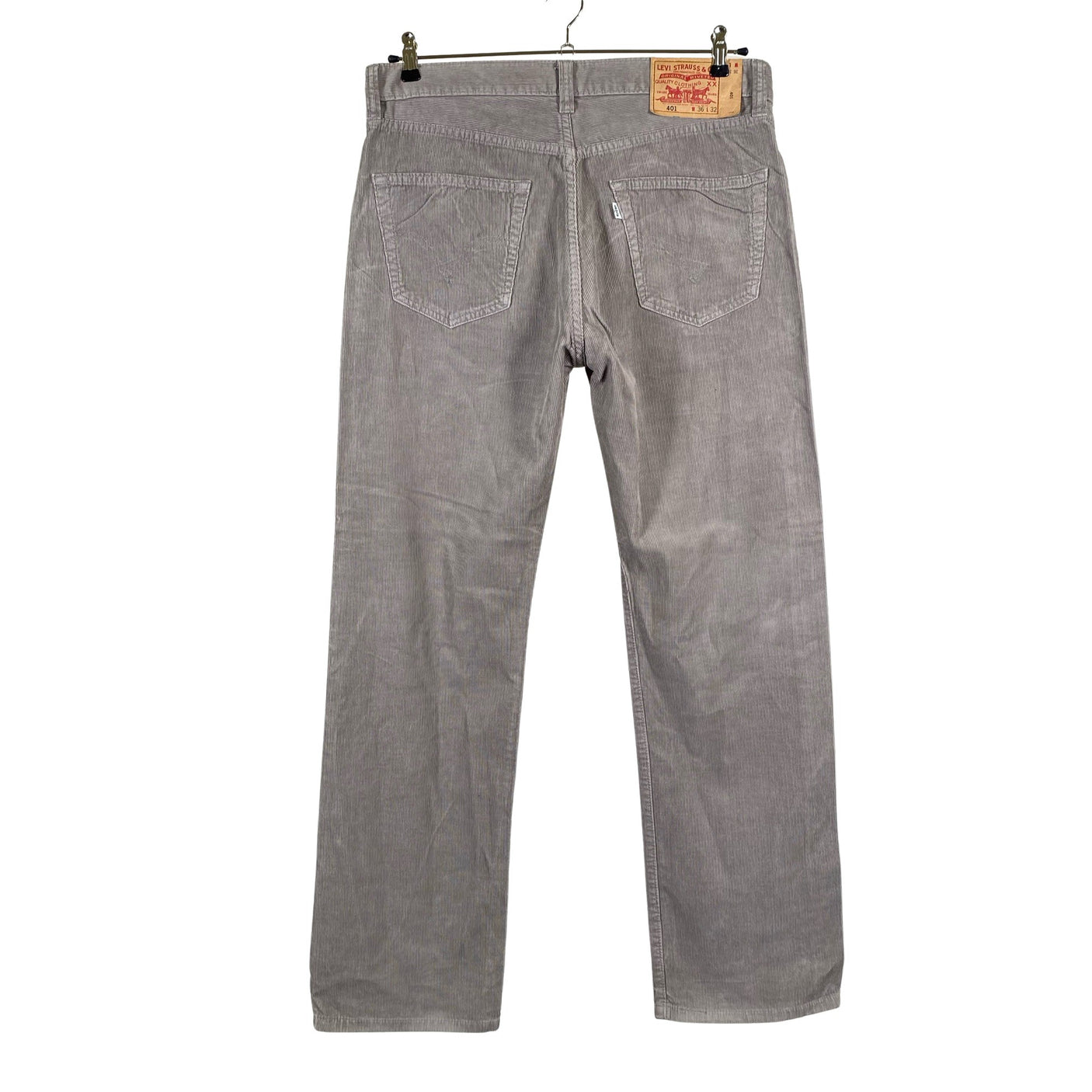 Unisex Levi's - Velvet pants, size W36 - Gray (2)