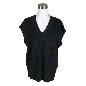 Unisex InWear - Knit vest, size 38 - Black (1)