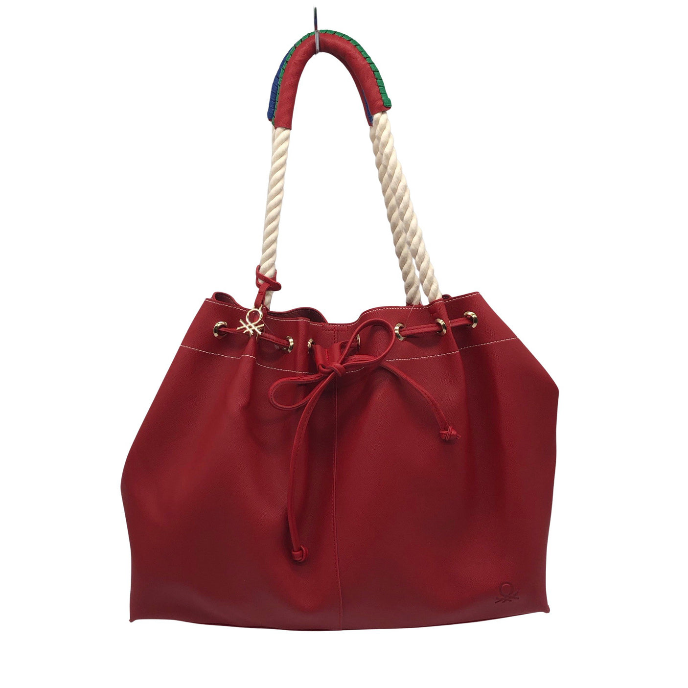 Unisex Benetton - Handbag, size Maxi - Red (1)