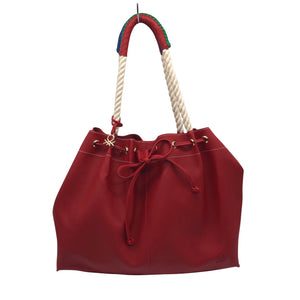 Unisex Benetton - Handbag, size Maxi - Red (1)