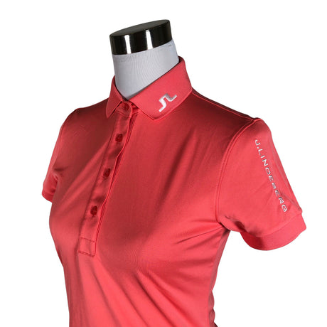 Unisex J.Lindeberg - Sports shirt, short sleeve, size 36 - Pink (2)