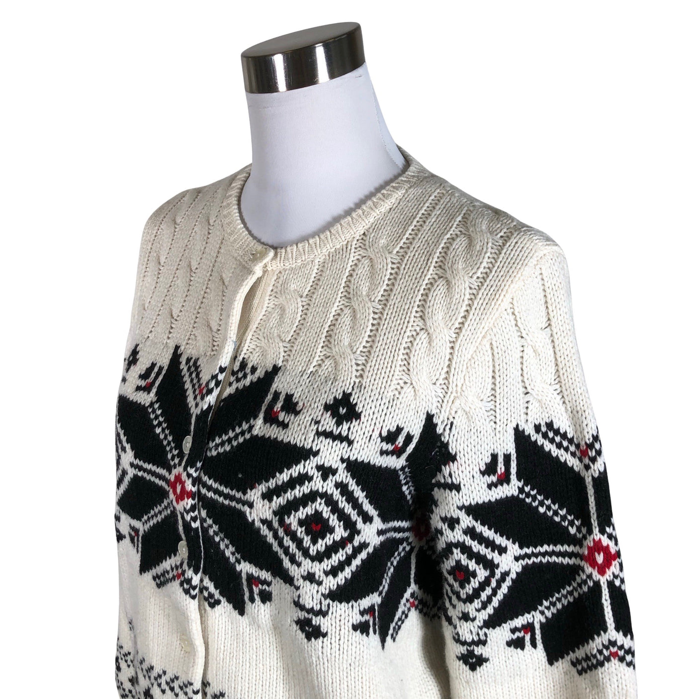 Unisex Lauren Ralph Lauren - Cardigan, size 40 - Natural white (3)
