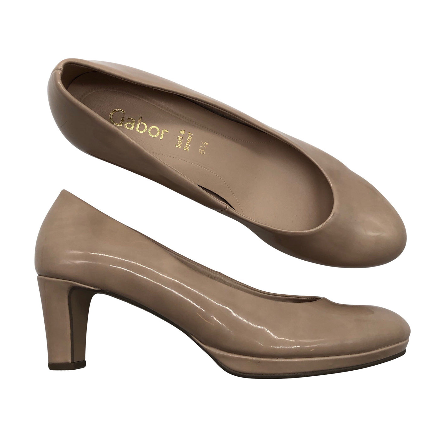 Unisex Gabor - High heels, size 39 - Beige (1)
