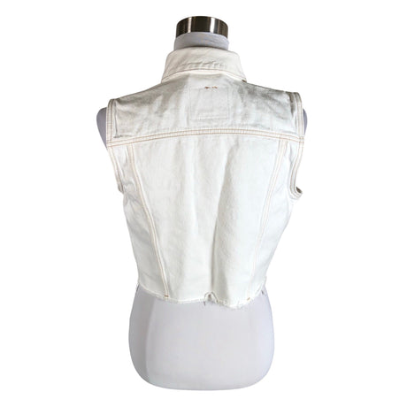 Unisex Levi's - Denim vest, size 38 - White (2)