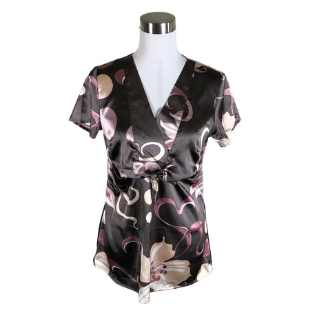Unisex Voglia - Short-sleeved blouse, size 38 - Violet ()