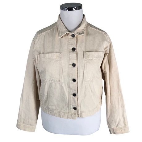 Unisex Nanso - Denim jacket, size 42 - Natural white ()