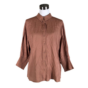 Unisex Cream - Blouse, size 40 - Brown (1)