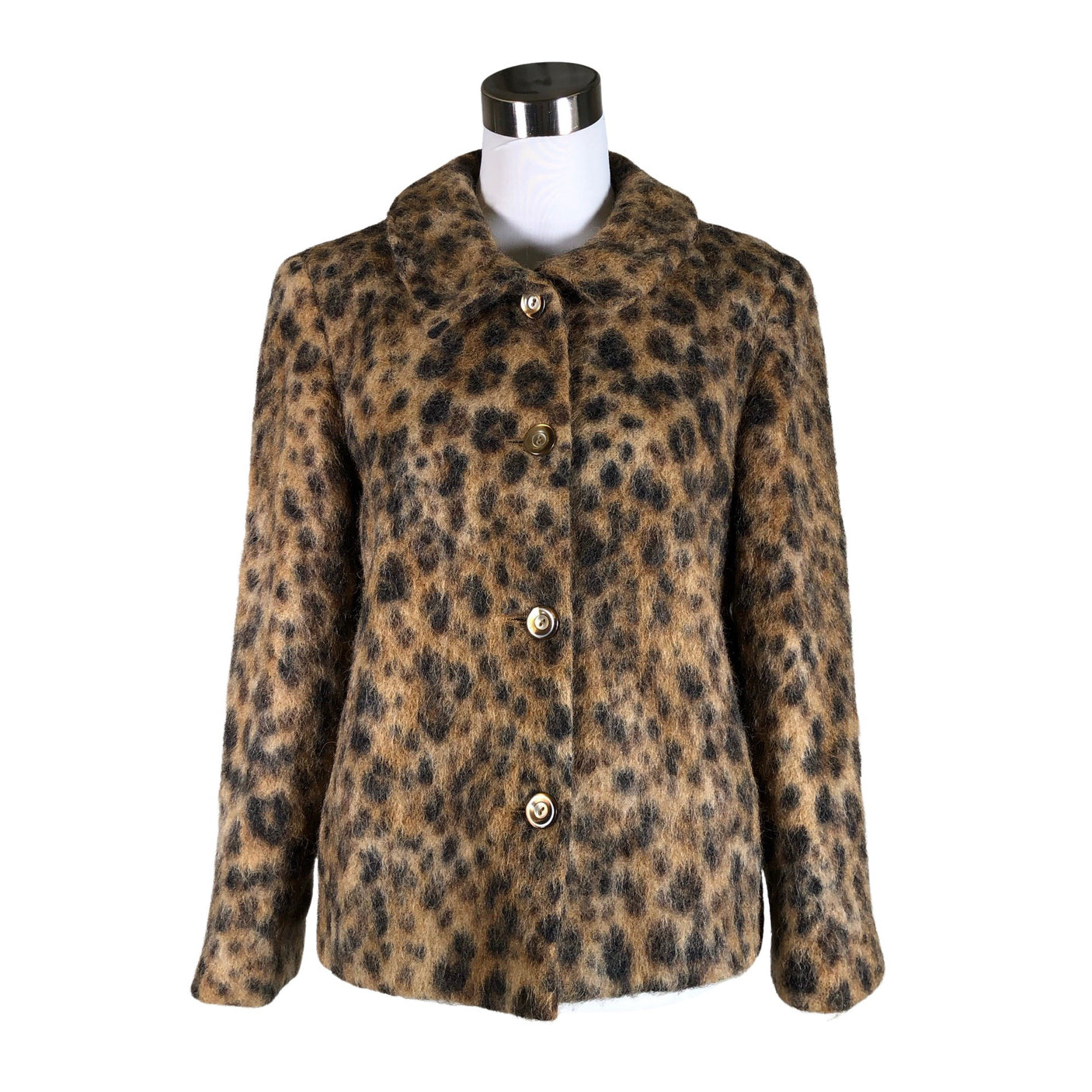 Unisex Tuzzi - Wool coat, size 36 - Brown (1)