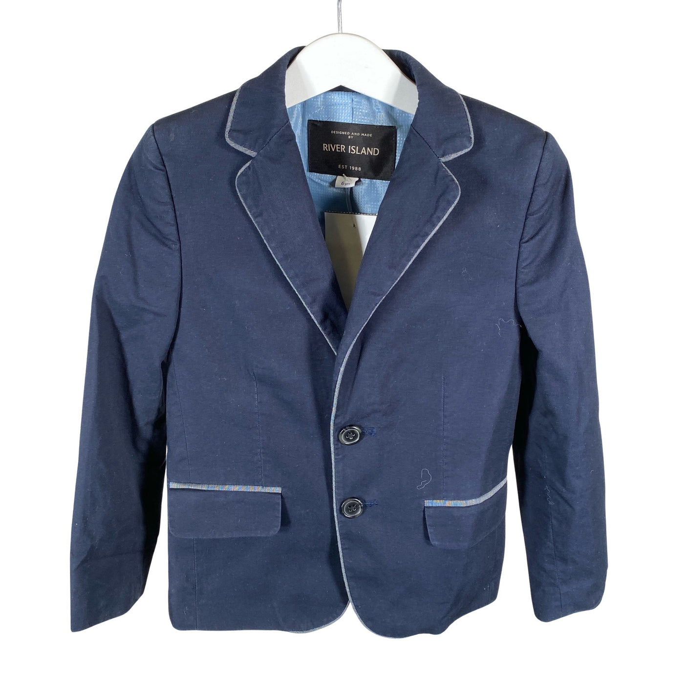 Unisex River Island - Suit jacket, size 110 - 116 - Blue (1)