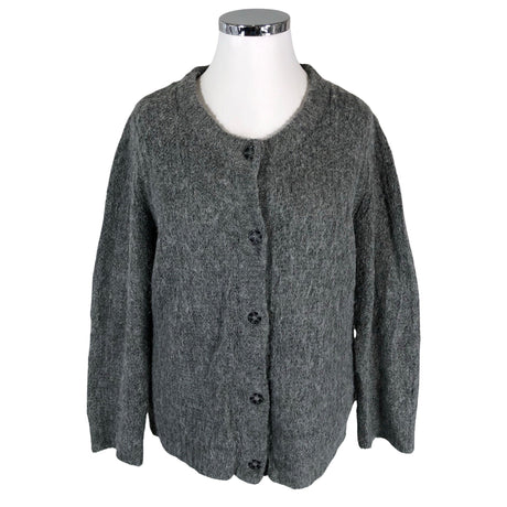 Unisex Cream - Cardigan, size 42 - Gray ()