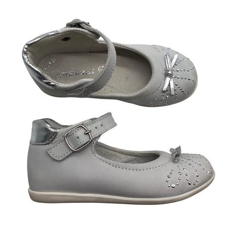 Unisex Melania - Festive ballerinas, size 25 - White ()