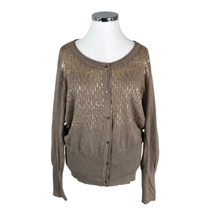 Unisex Carambola - Cardigan, size 48 - Beige (1)
