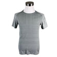 Unisex Nike - Sports shirt, short sleeve, size S - Gray ()