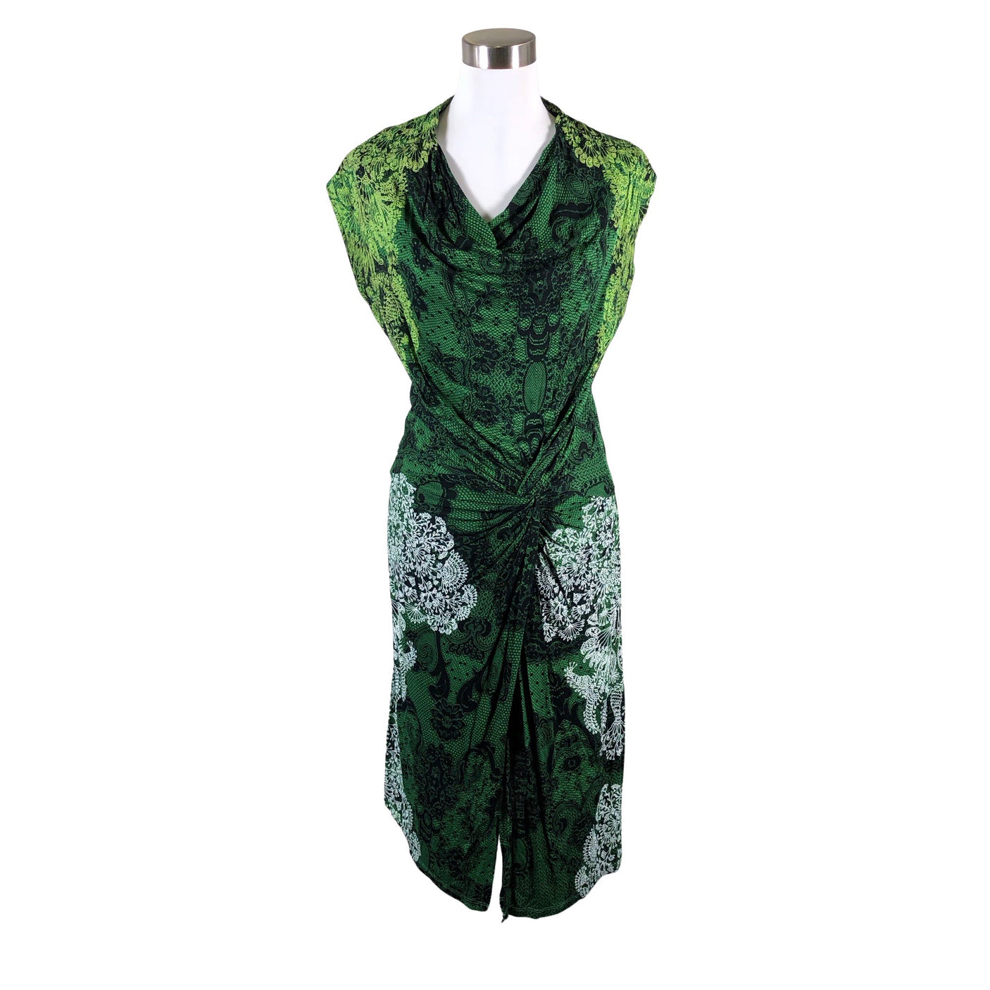 Unisex Desigual - Tricot dress, size 40 - Green (1)
