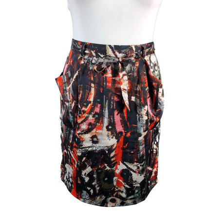 Unisex InWear - Fabric skirt, size 42 - Red (2)