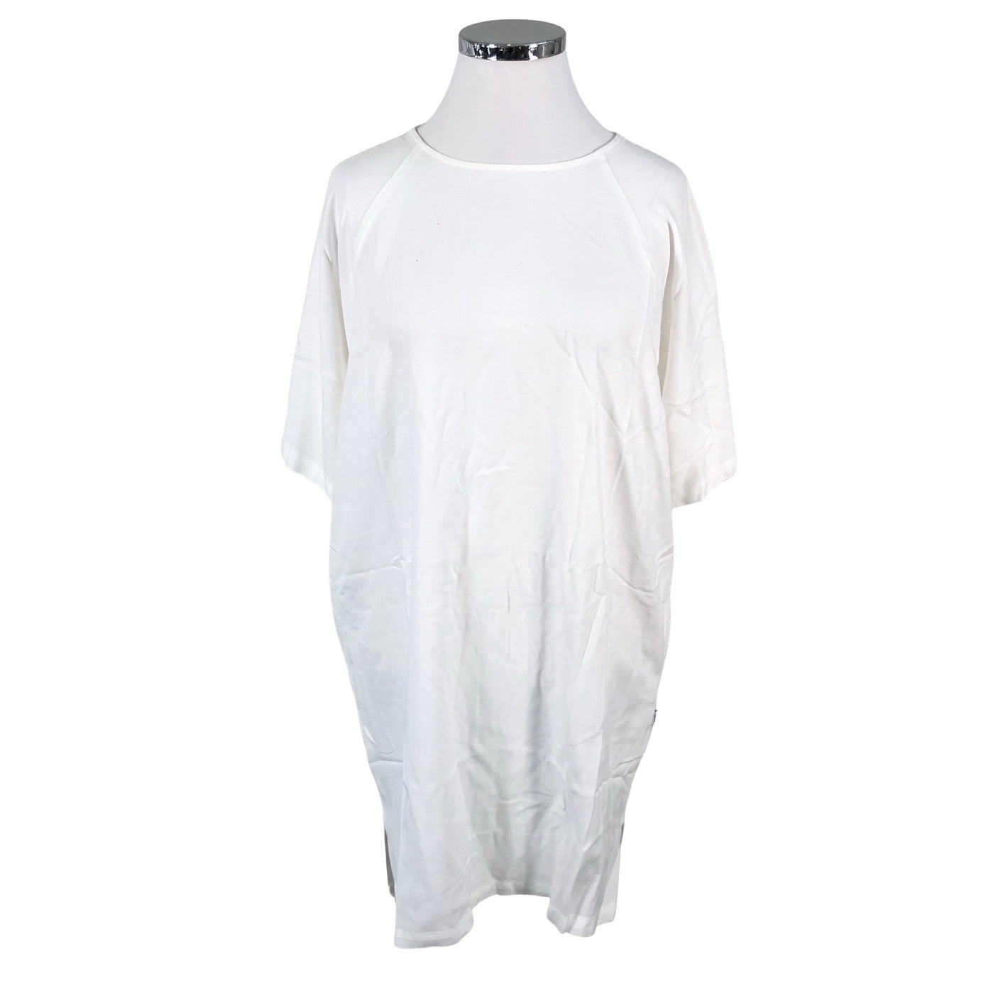 Unisex Makia - Schiffon dress, size 42 - White (1)