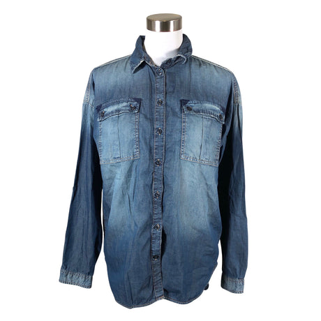 Unisex Sisley - Denim shirt, size 38 - Blue ()