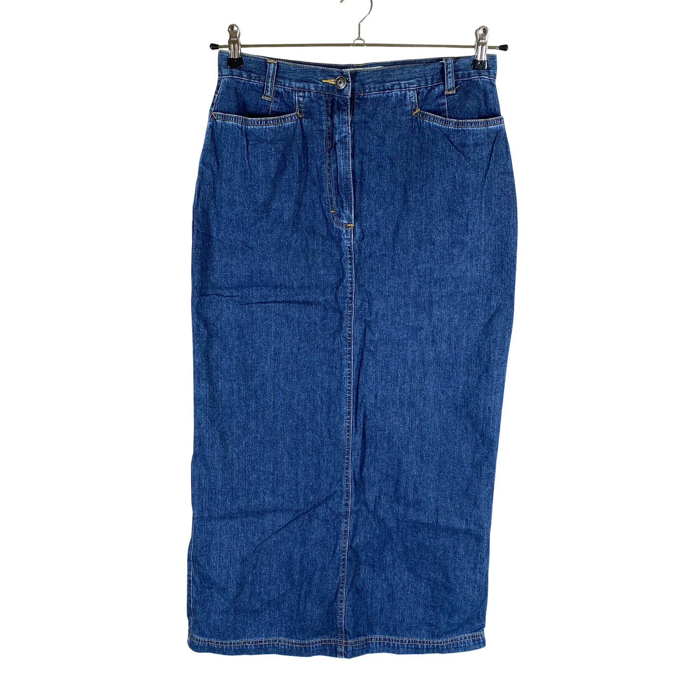 Unisex Lindex - Denim skirt, size 40 - Blue (1)