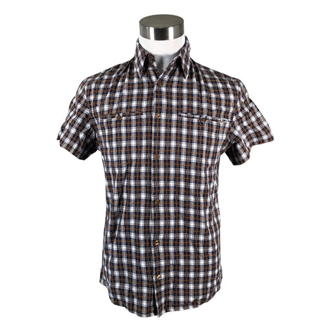Unisex Makia - Collared shirt, size M - Brown ()