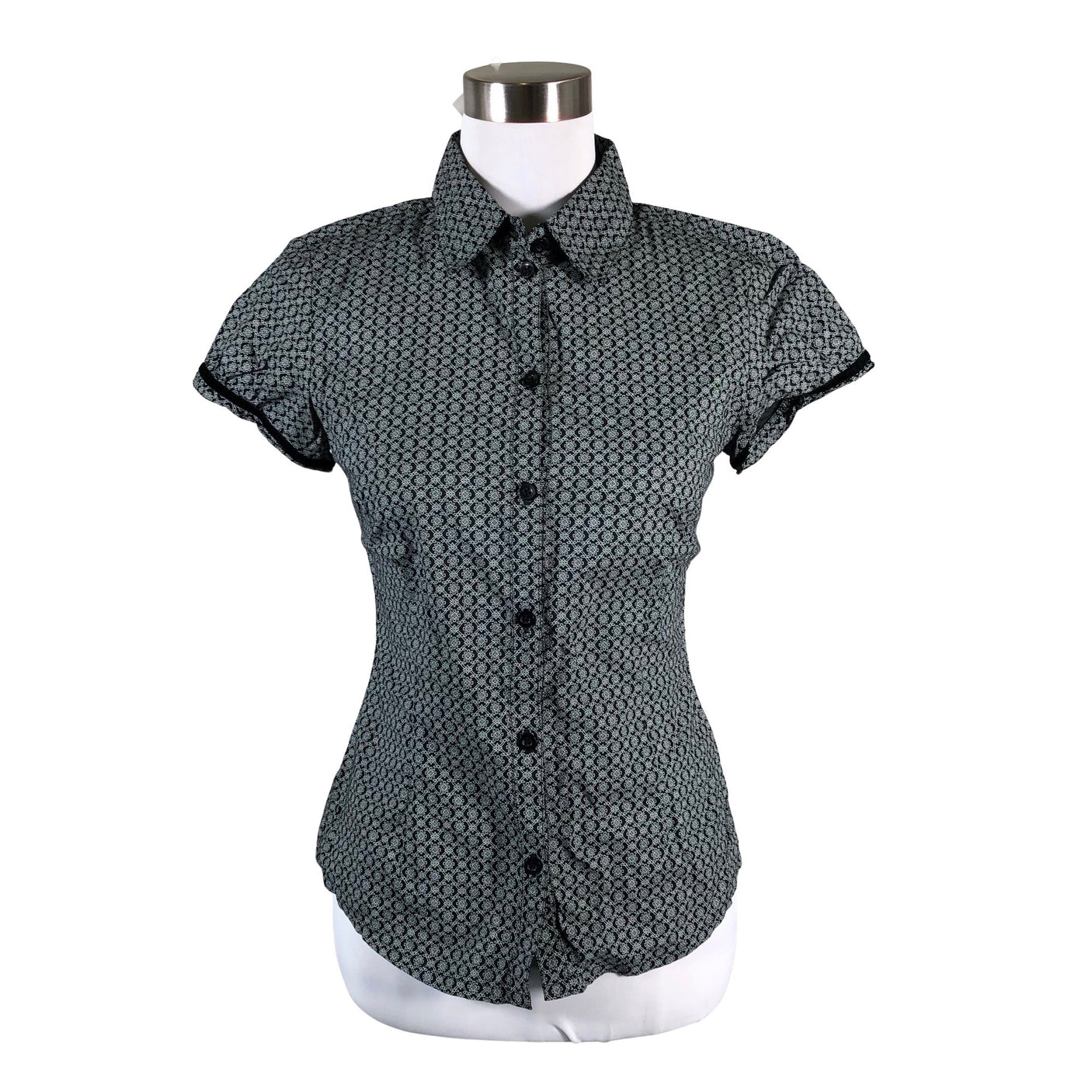 Unisex Peppercorn - Collared shirt, size 36 - Black (1)