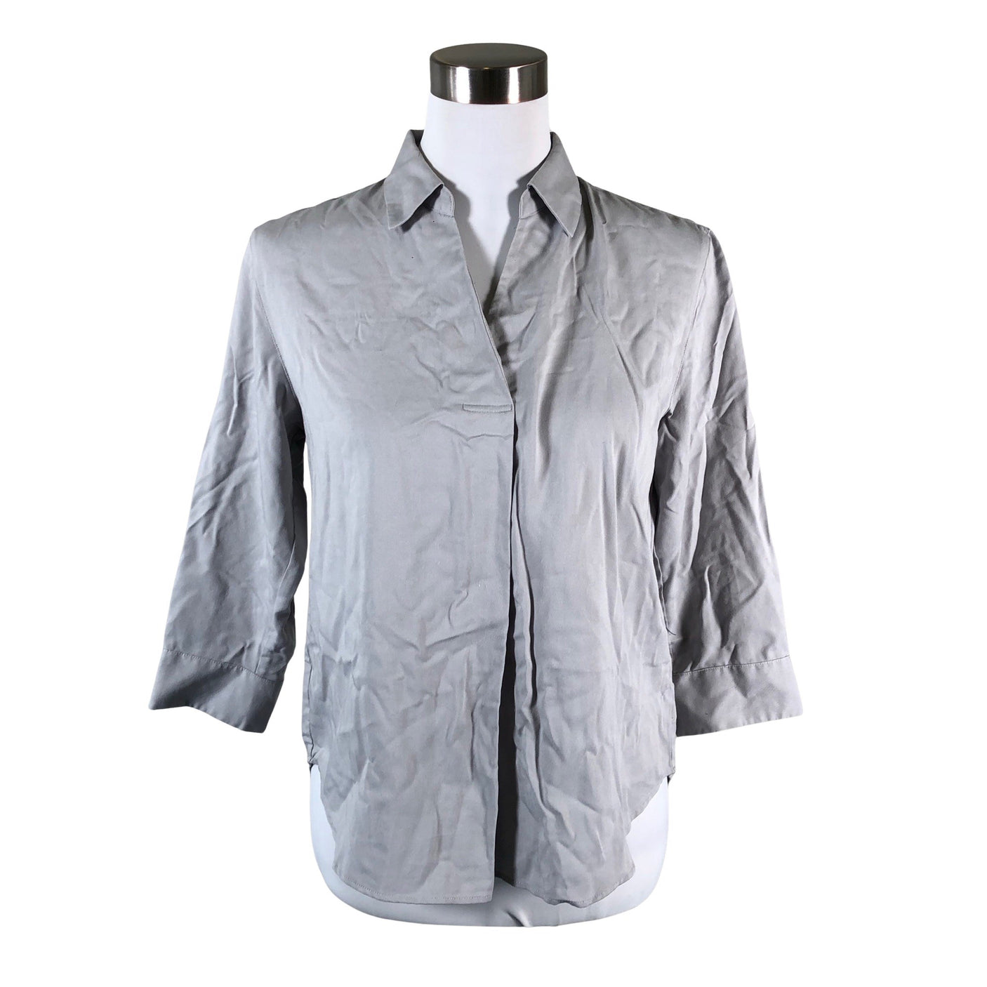 Unisex Uniqlo - Blouse, size 34 - Gray (1)