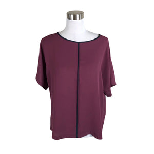 Unisex Marks&Spencer - Short-sleeved blouse, size 40 - Violet (1)