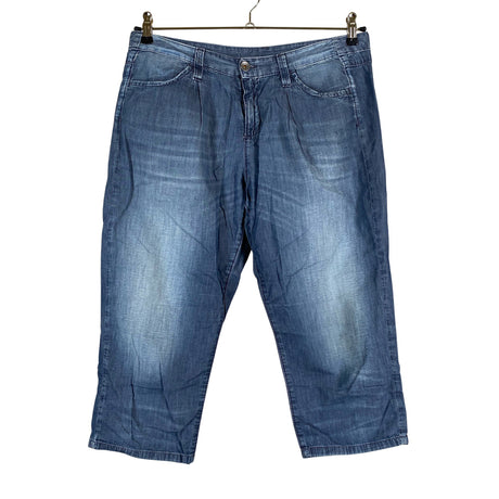 Unisex Benetton - Capri pants, size 40 - Blue ()