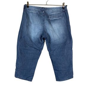 Unisex Benetton - Capri pants, size 40 - Blue (2)