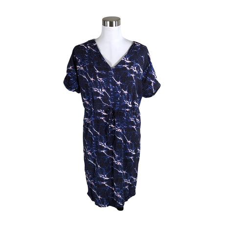 Unisex St-martins - Schiffon dress, size 38 - Blue ()