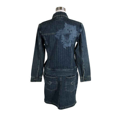 Unisex Claire.dk - Denim jacket, size 40 - Blue (2)