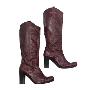 Unisex Mötivi - Boots, size 40 - Wine red (1)