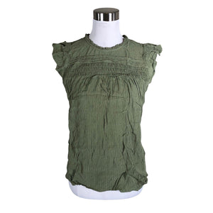 Unisex Esprit - Short-sleeved blouse, size 40 - Green (1)