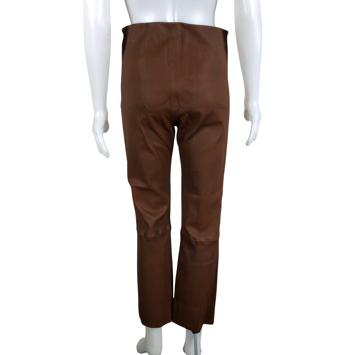 Unisex by Malene Birger - Leather pants, size 38 - Brown (2)
