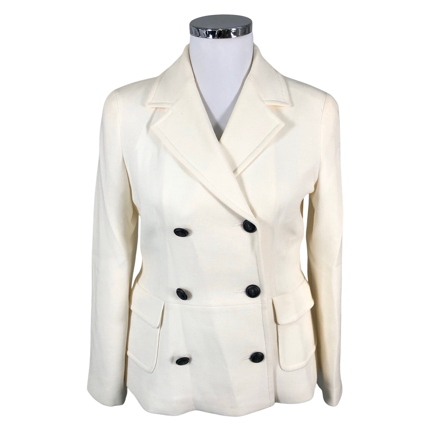 Unisex Andiata - Wool coat, size 42 - White (1)