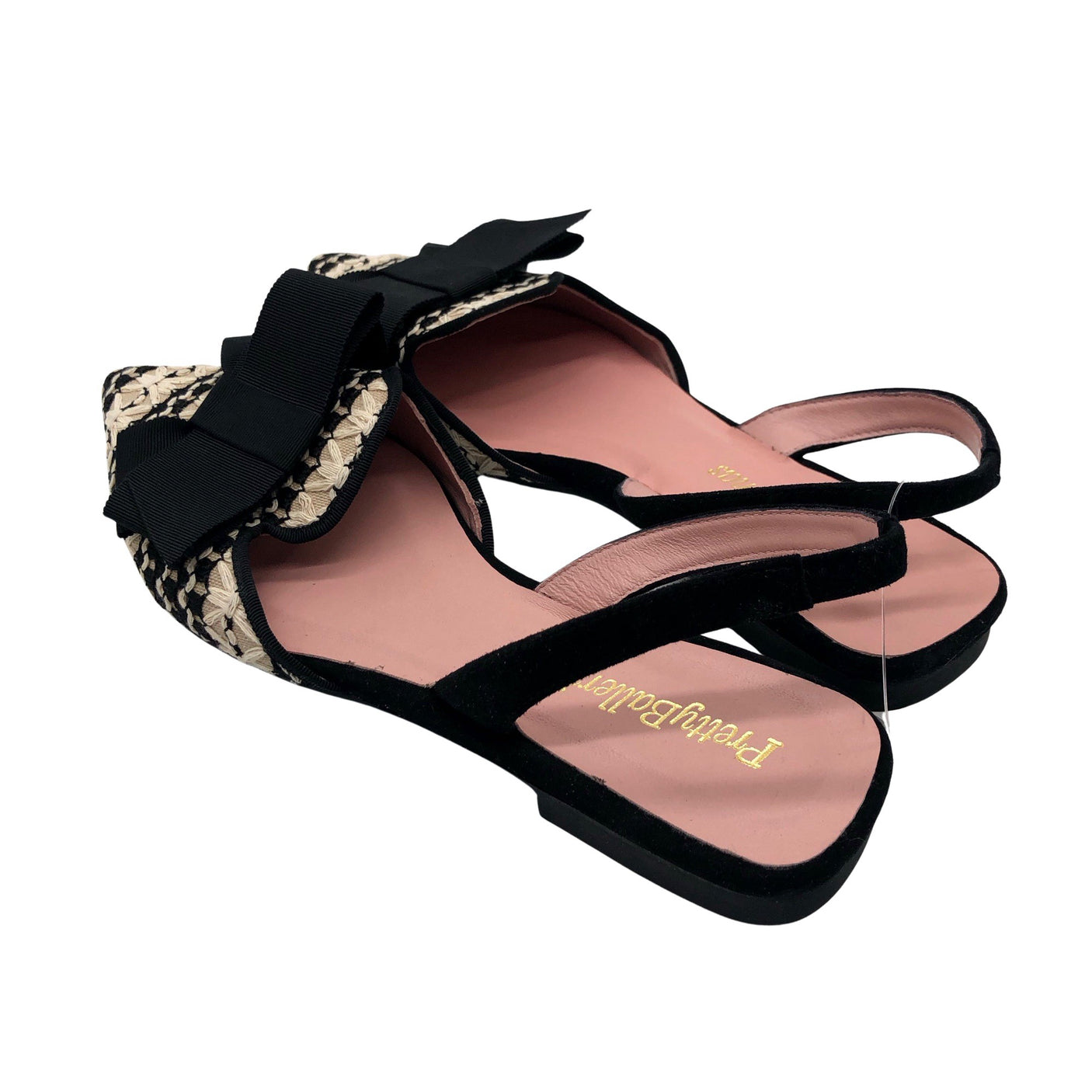Unisex Pretty Ballerinas - Slip-on shoes, size 39 - Black (2)
