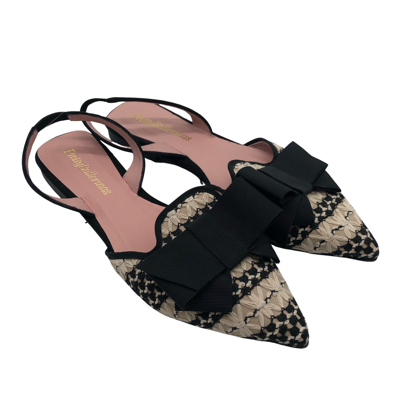 Unisex Pretty Ballerinas - Slip-on shoes, size 39 - Black (3)
