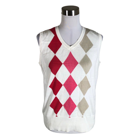 Unisex Röhnisch - Knit vest, size 40 - White ()