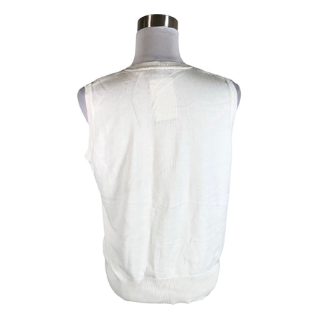 Unisex Röhnisch - Knit vest, size 40 - White (2)